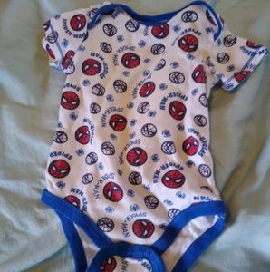 Spider man onsie